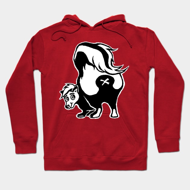 Skunk Hoodie by NewSignCreation